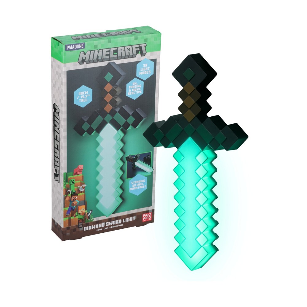 Paladone: Minecraft - Diamond Sword Light (PP12711MCF)