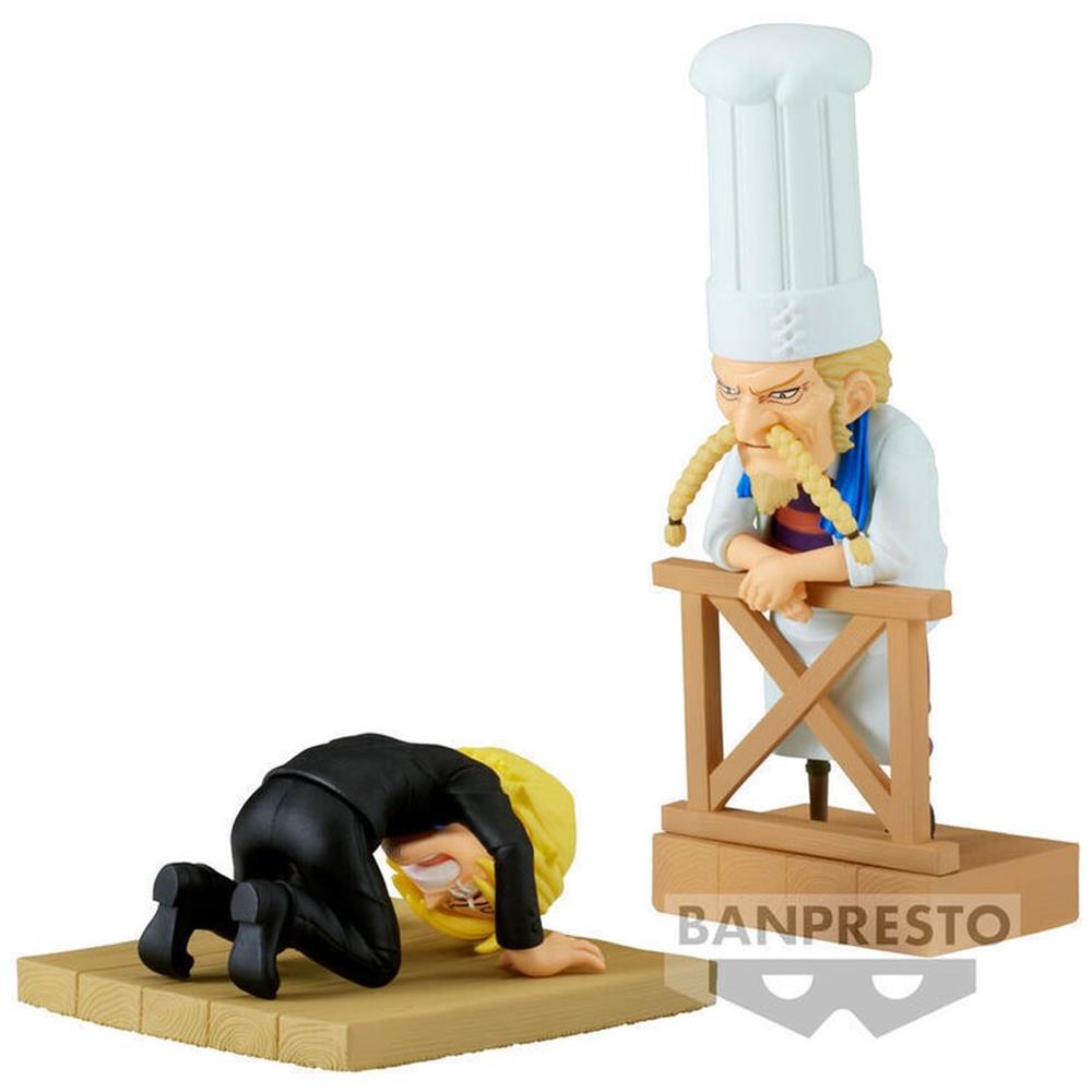 Banpresto WCF Log Stories: One Piece - Sanji  Zeff Statue (8cm) (88986)