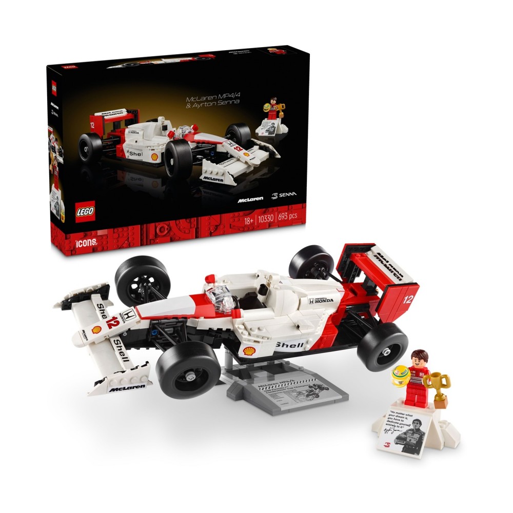 LEGO® Icons: McLaren MP4/4  Ayrton Senna (10330)