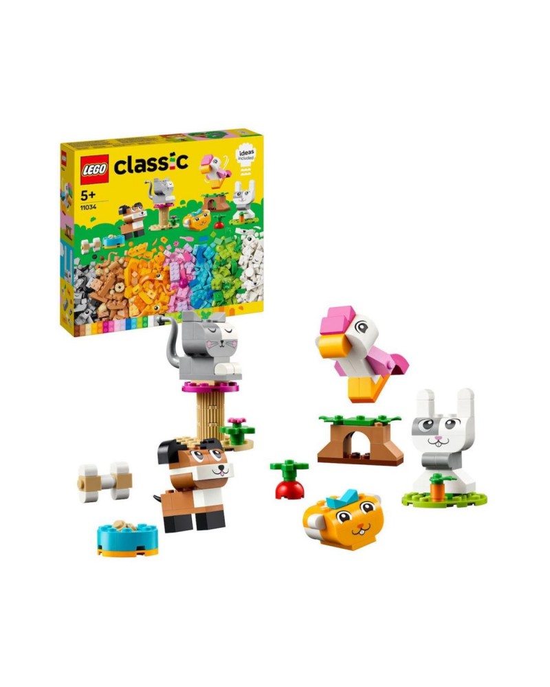 LEGO® Classic: Creative Pets Buildable Animal Toy (11034)