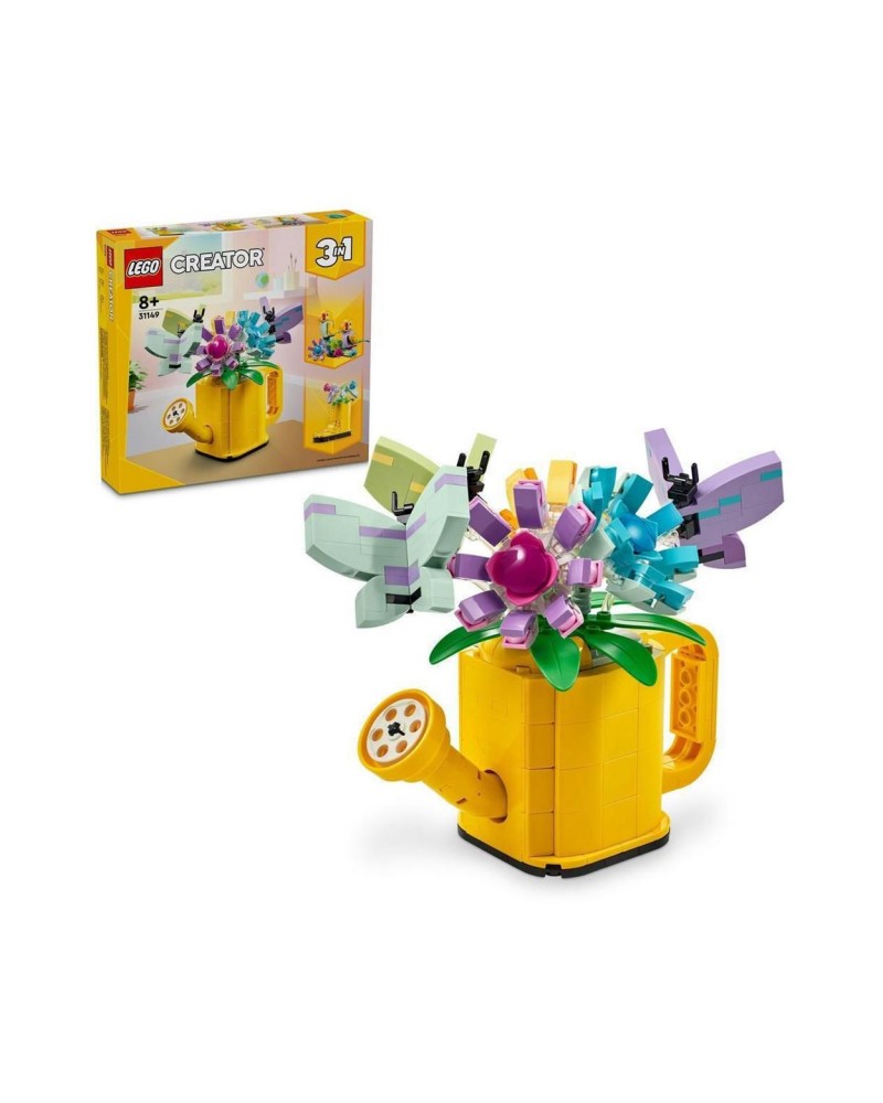 LEGO® Creator: Flowers in Watering Can 3in1 Toy (31149)
