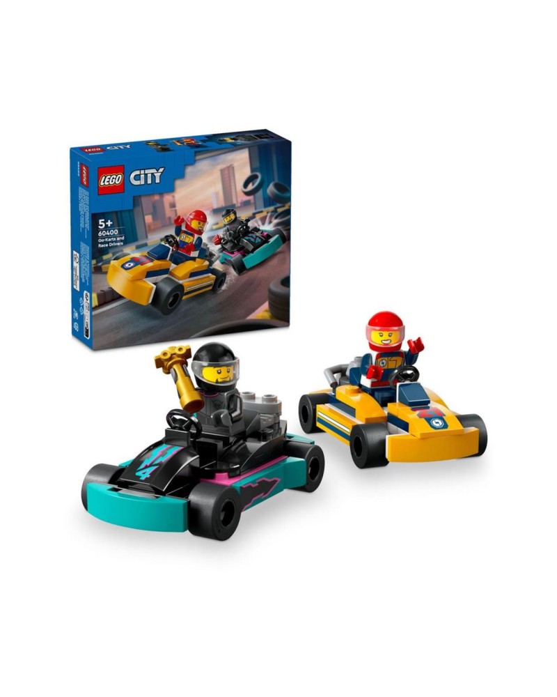 LEGO® City: Go-Karts and Race Drivers Toy Set (60400)