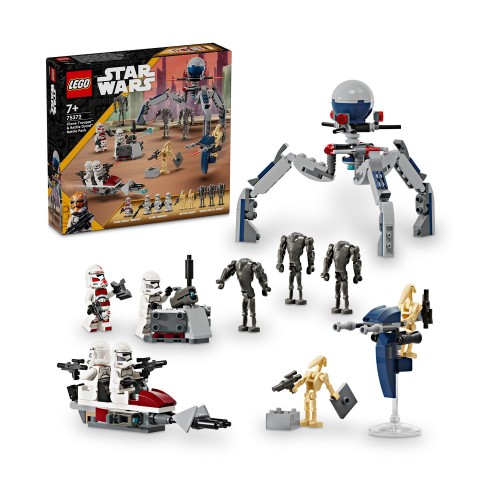 LEGO® Disney: Star Wars™- Clone Trooper™  Battle Droid™ Battle Pack (75372)