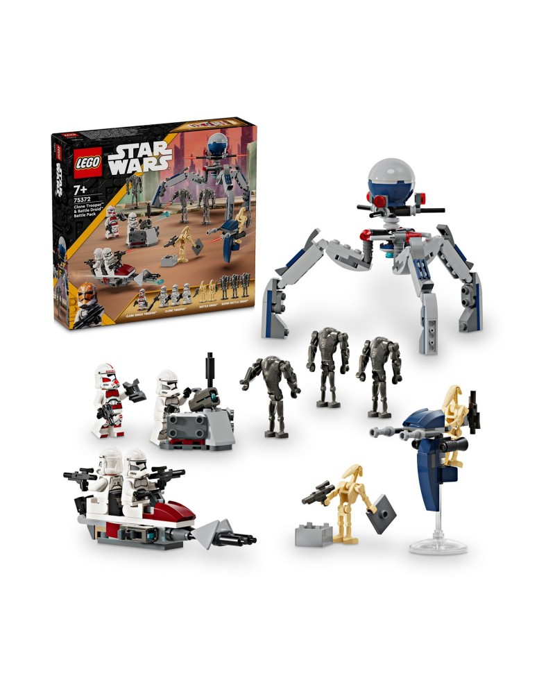 LEGO® Disney: Star Wars™- Clone Trooper™  Battle Droid™ Battle Pack (75372)
