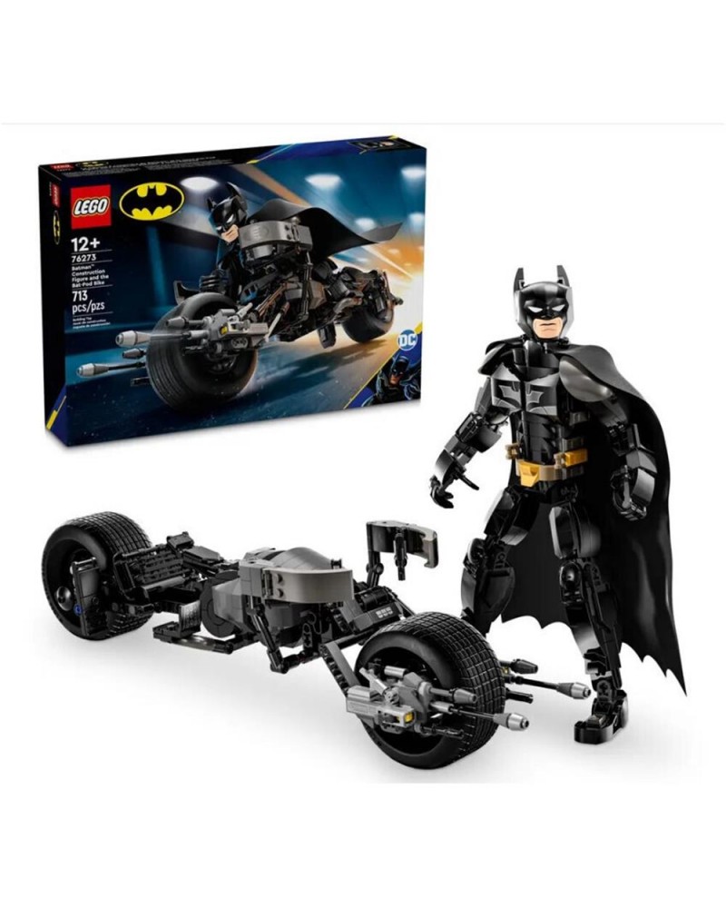 LEGO® DC Batman™: Batman Construction Figure  the Bat-Pod Bike (76273)