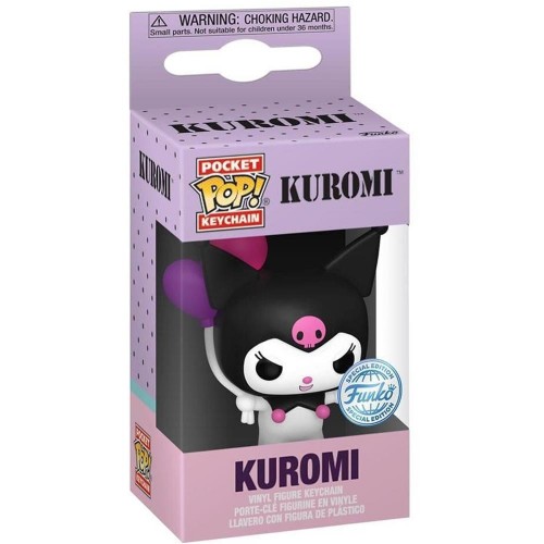 Funko Pocket Pop! Sanrio: Kuromi - Kuromi Balloon Vinyl Figure Keychain