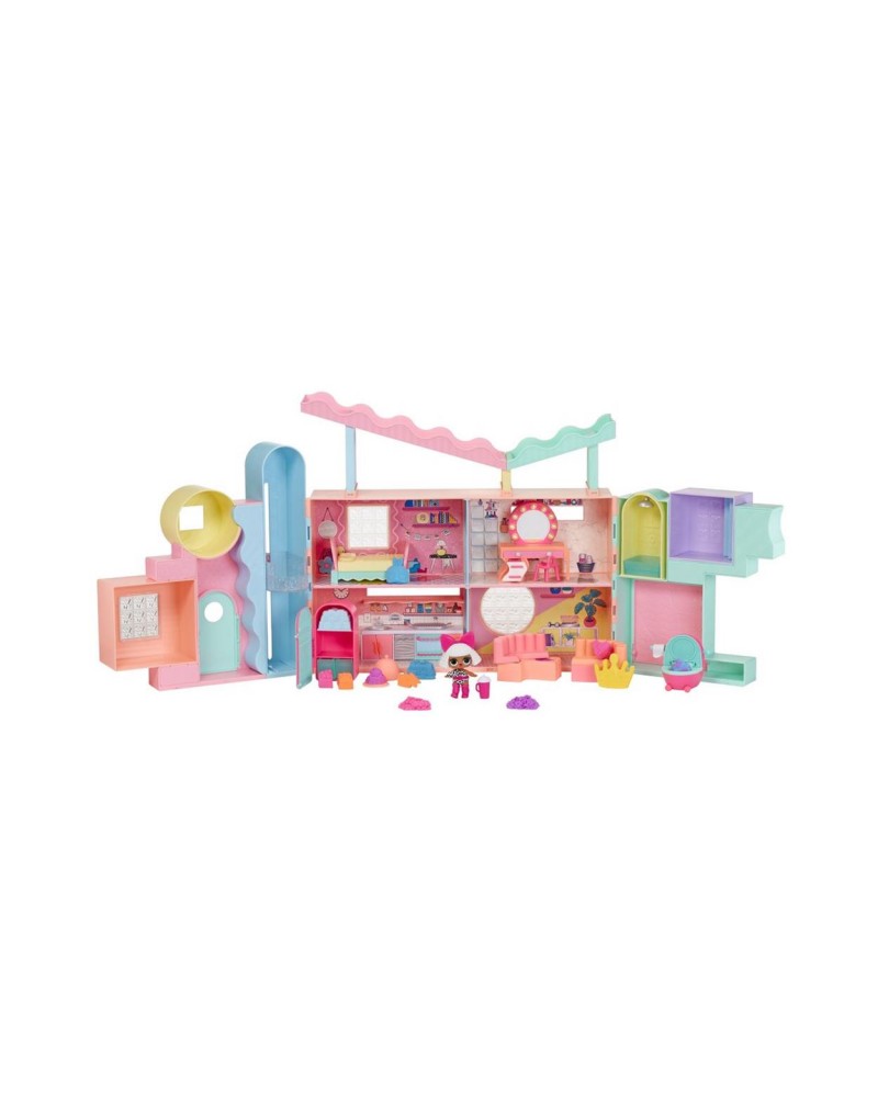 MGA L.O.L. Surprise: Squish Sand Magic House with Sister Tot (593218EUC)