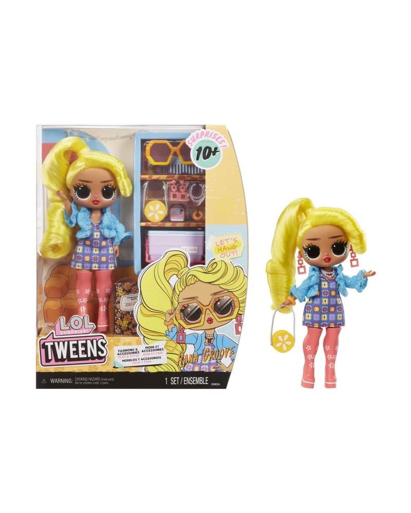 MGA L.O.L. Surprise: Tweens - Hana Groove Doll (591658EUC)
