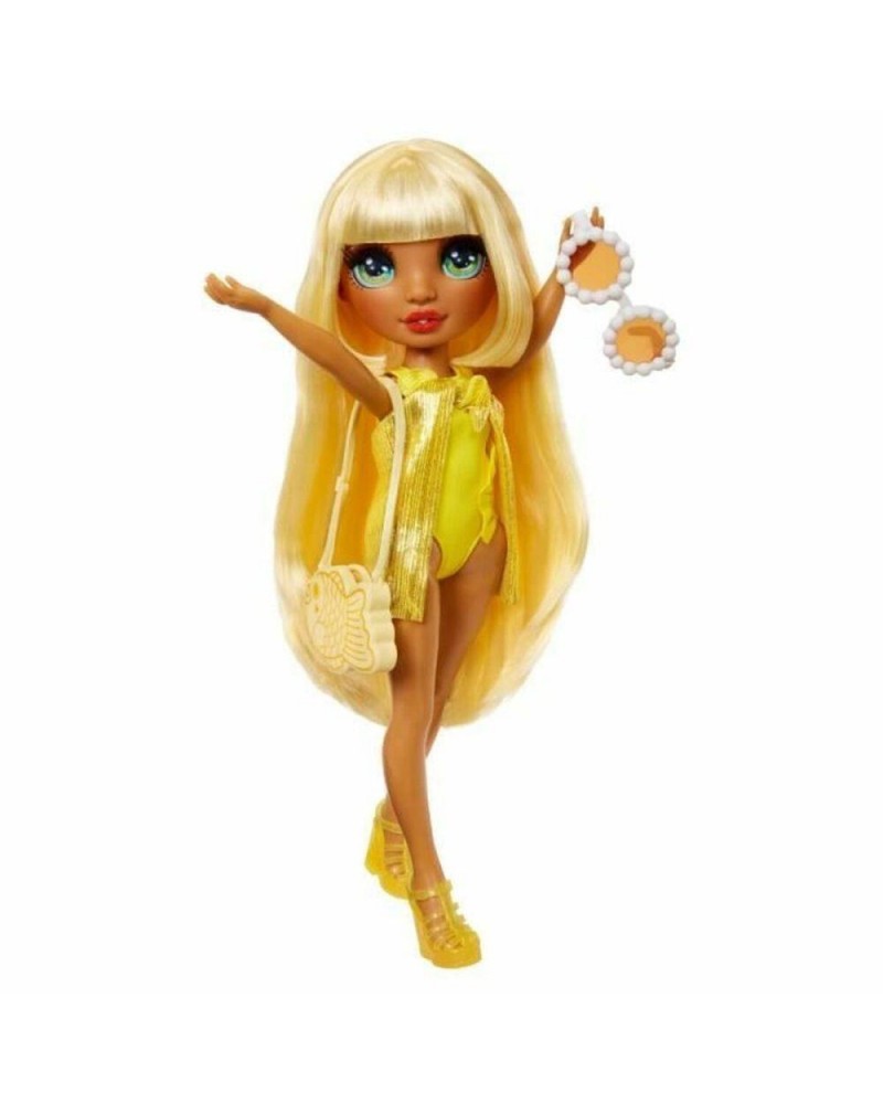 MGA Rainbow High: Swim  Style Fashion - Sunny Madison (Yellow) Doll (507284-EUC)