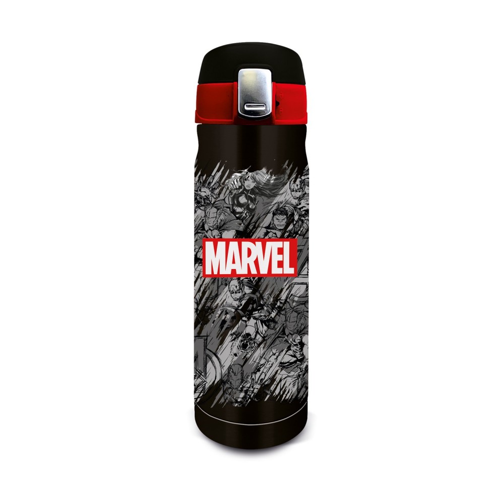 Stor: Marvel - Insulated Stainless Steel Traveling Bottle (410ml) (75413)
