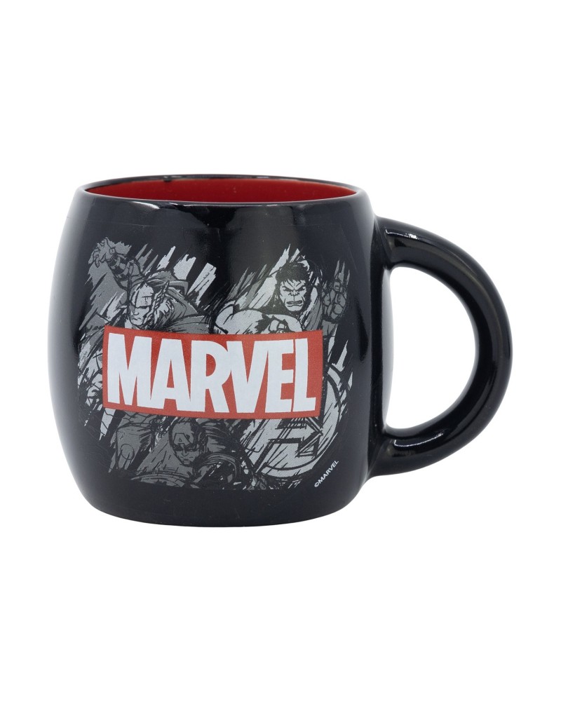 Stor: Marvel Pattern - Globe Mug In Gift Box (380ml) (75436)