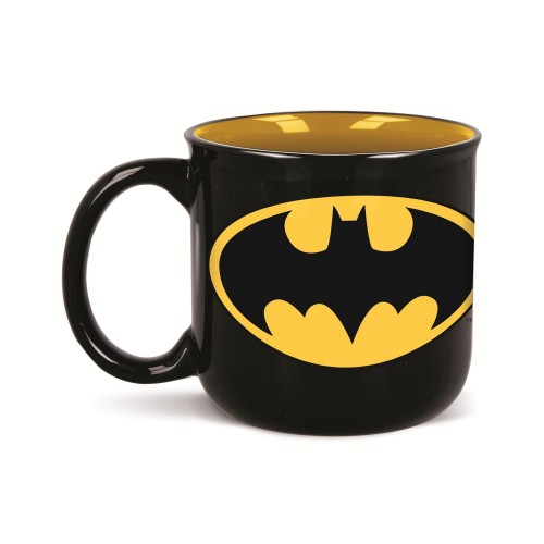 Stor DC: Batman The Dark Knight - Symbol Ceramic Breakfast Mug in Gift Box (400ml) (85569)