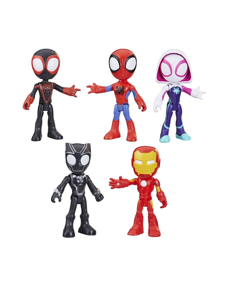 Hasbro Disney Junior Marvel: Spidey and his Amazing Friends - Hero Collection Pack Figures (F8401)