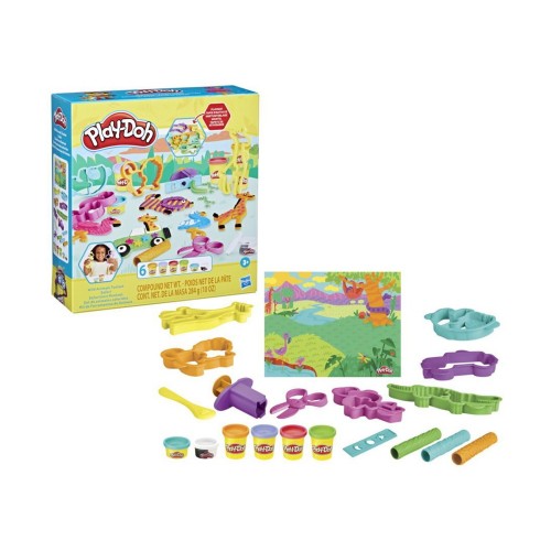 Hasbro Play-Doh: Wild Animals Toolset (F7213)