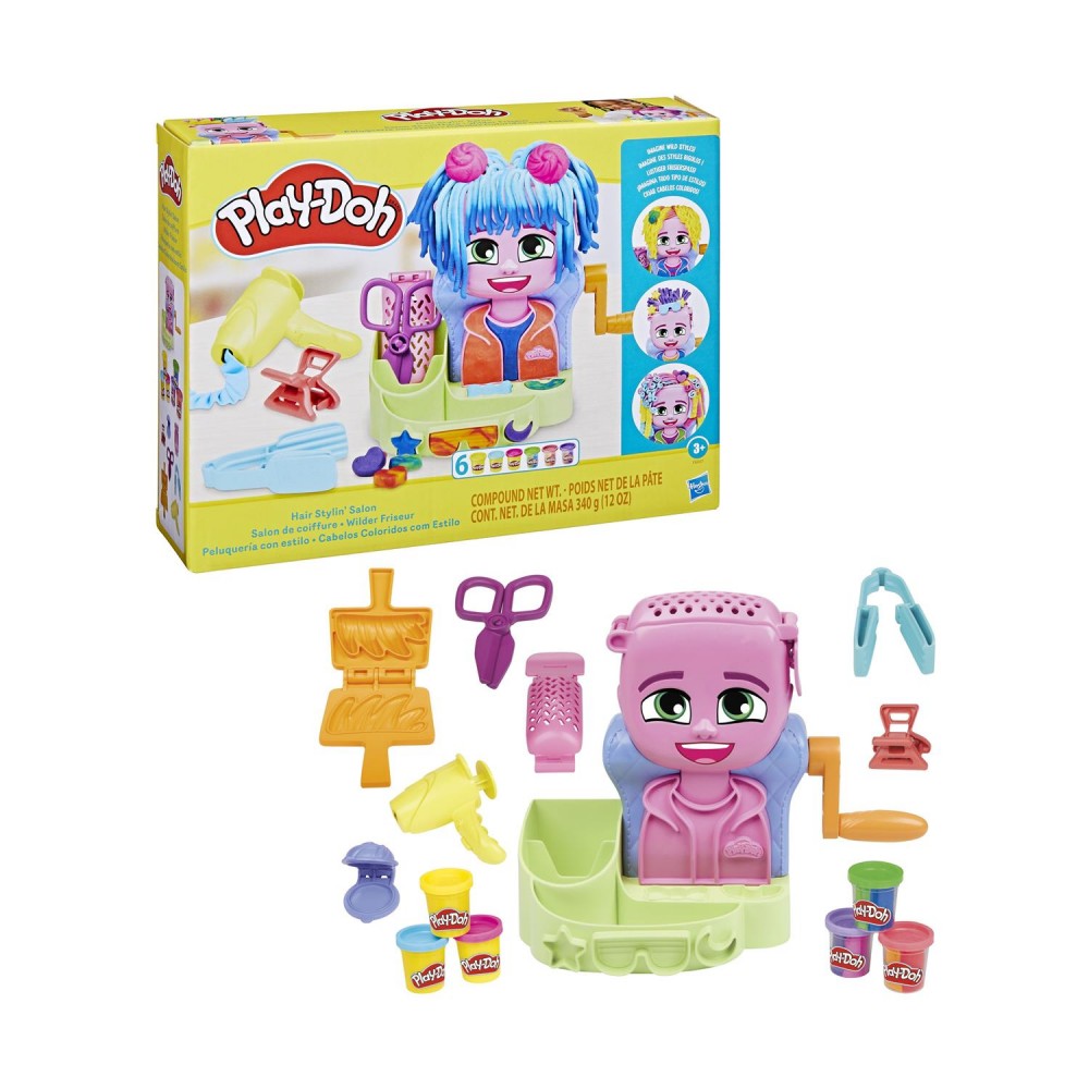 Hasbro Play-Doh: Hair Stylin Salon (F8807)