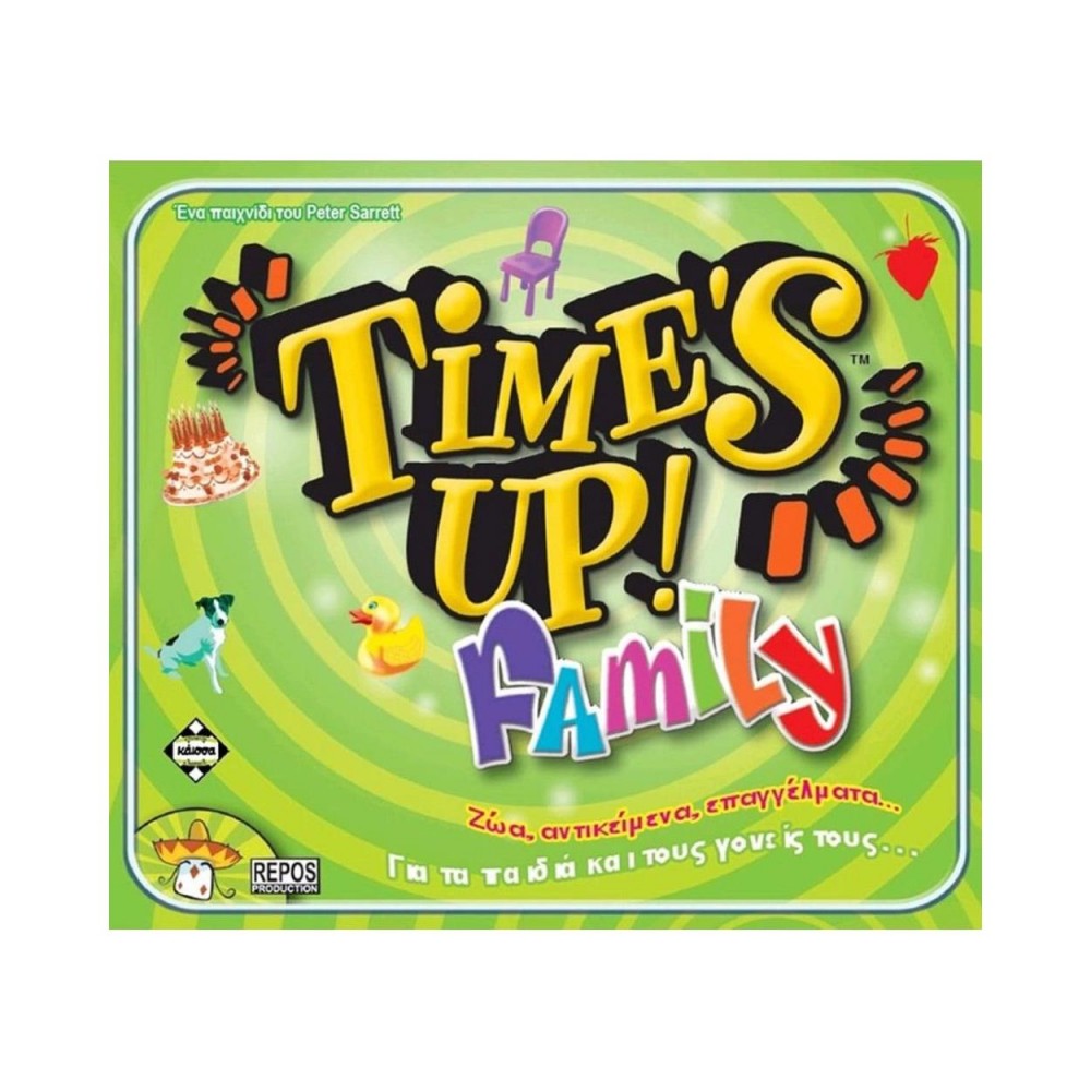 Κάισσα Times Up Family - Επιτραπέζιο (Ελληνική Γλώσσα) (KA111601)