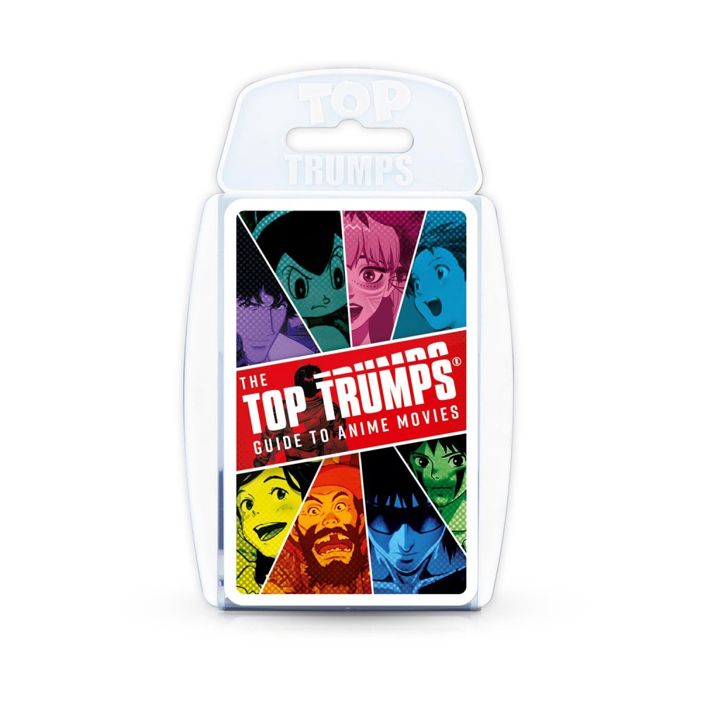 Winning Moves: Top Trumps - Guide to Anime Movies Playing Cards (WM03713-EN1-6)