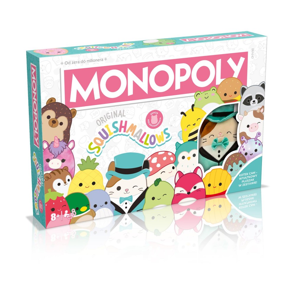 Winning Moves: Monopoly - Original Squishmallows (Collectors Edition) (English Language) (WM04179-EN1-6)