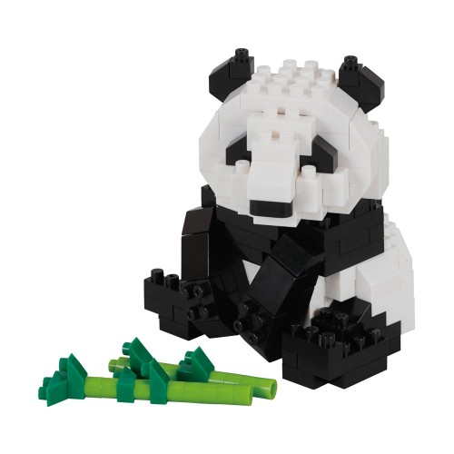Bandai Nanoblock : Animal - Giant Panda Building Block Figure (NBC328)