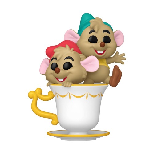 Funko Pop! Disney: Cinderella's 75th - Jaq &amp; Gus Gus (in Cup) #1544 Vinyl Figure