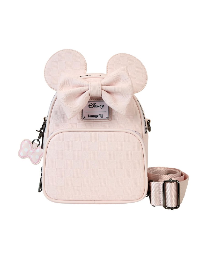 Loungefly Disney Mickey Ear Evergreen Convertible Crossbody  (WDTB3129)