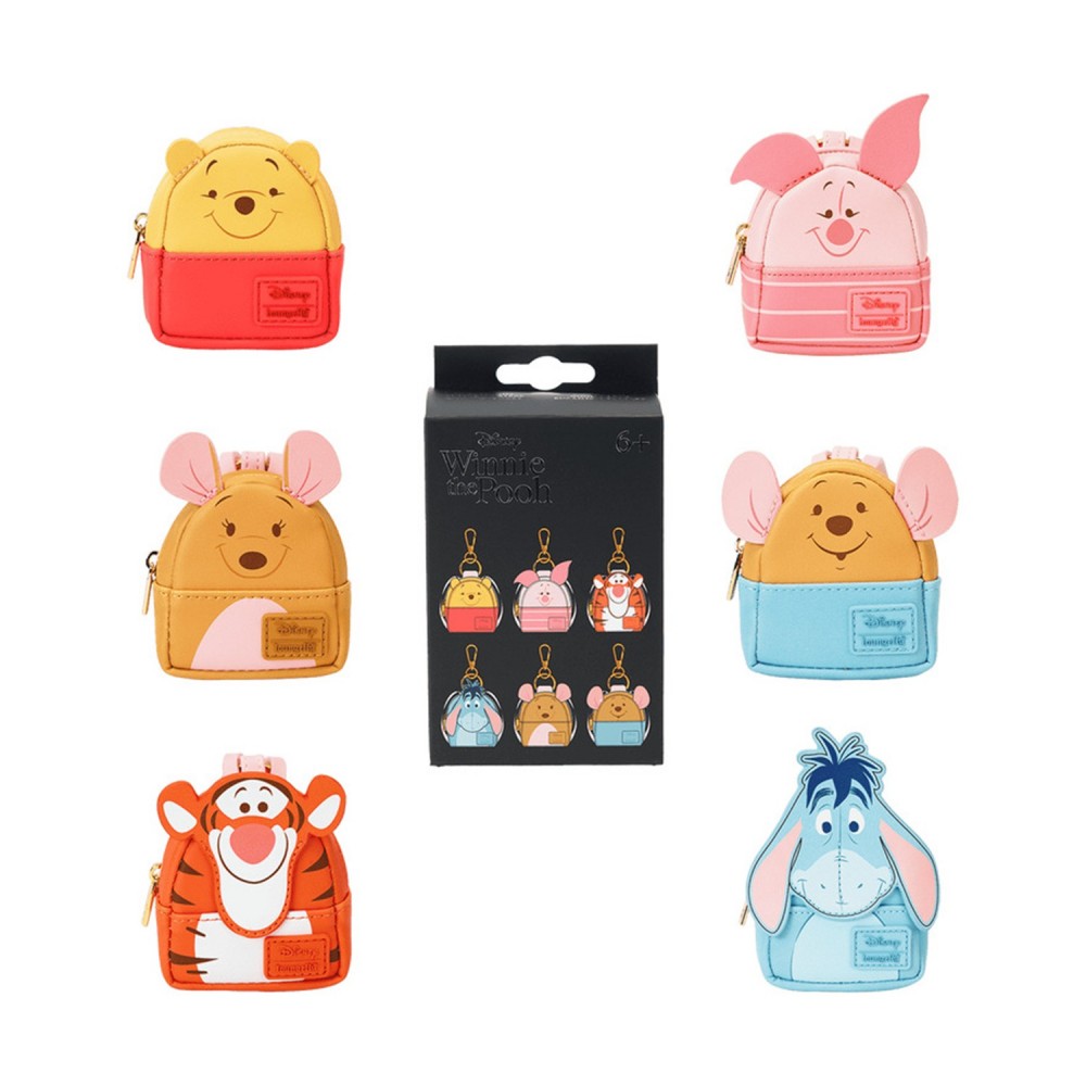 Loungefly Disney: Winnie The Pooh - Mystery Box Mini Backpacks Bag Charm-EA (WDK0783-EA)