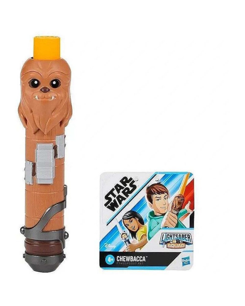 Hasbro Disney Star Wars: Lightsaber Squad - Chewbacca Extendable Orange Lightsaber (F7417)