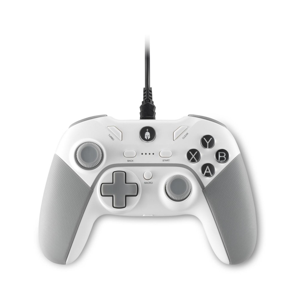 Spartan Gear - Pelekys Wired Controller (compatible with PC and playstation 3) (colour: White)