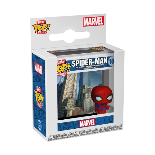 Funko Bitty Pop! Deluxe: Spider-Man(Cityscape) # Vinyl Figure