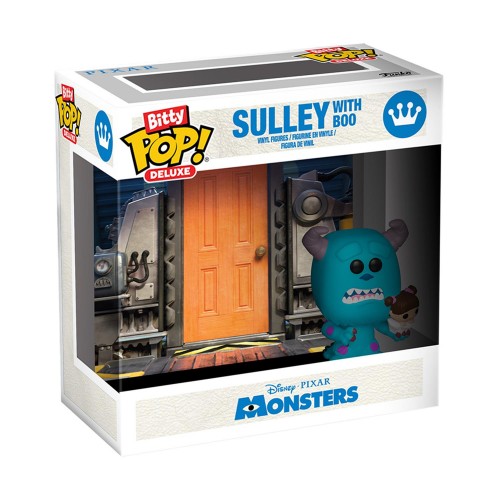 Funko Bitty Pop! Deluxe: Monsters - Sulley with Boo Vinyl Figures
