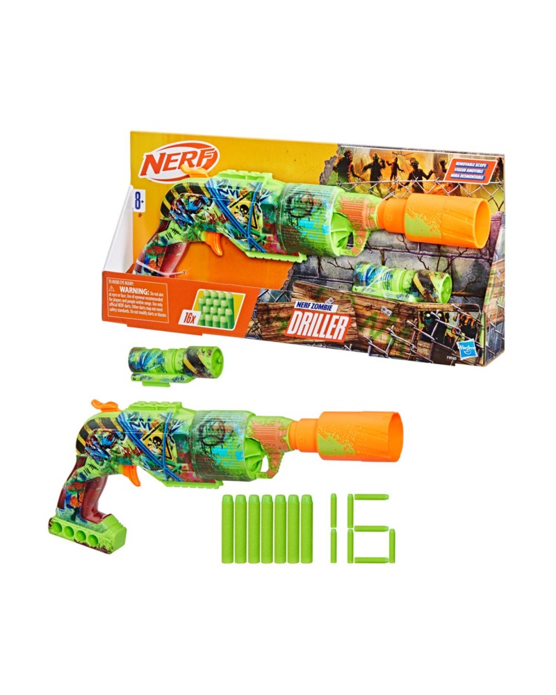 Hasbro Nerf: Zombie - Driller (F8960)