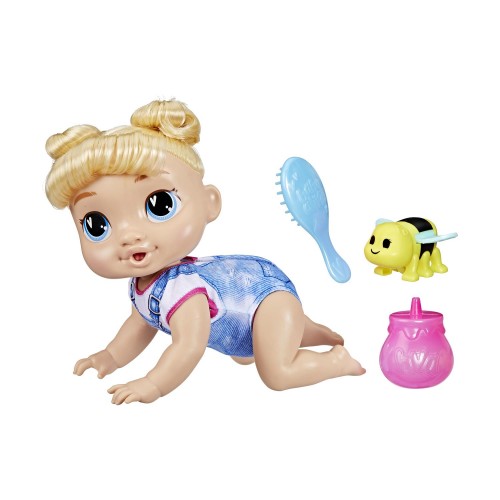 Hasbro Baby Alive Crawl N Play Bldh Lovey (F9709)