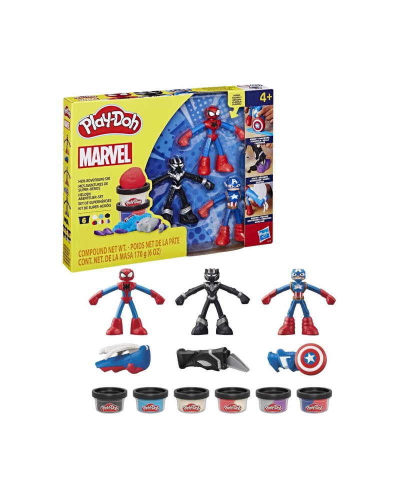 Hasbro Play-Doh: Marvel - Hero Adventure Set (G0333)