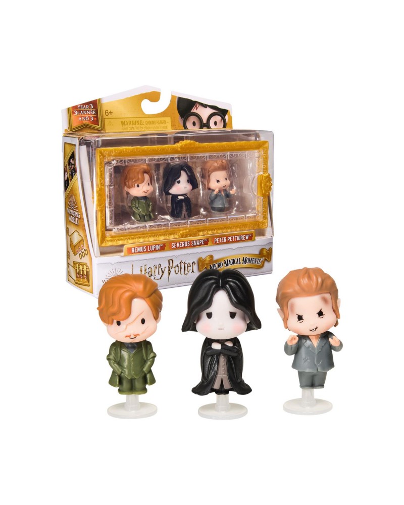 Spin Master Harry Potter: Micro Magical Moments - Remus Lupin/Severus Snape/Peter Pettigrew Figure Set (6069444)
