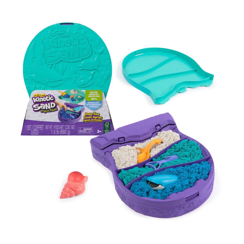 Spin Master Kinetic Sand: The One  Only Project Planet - Deep Sea (6069782)