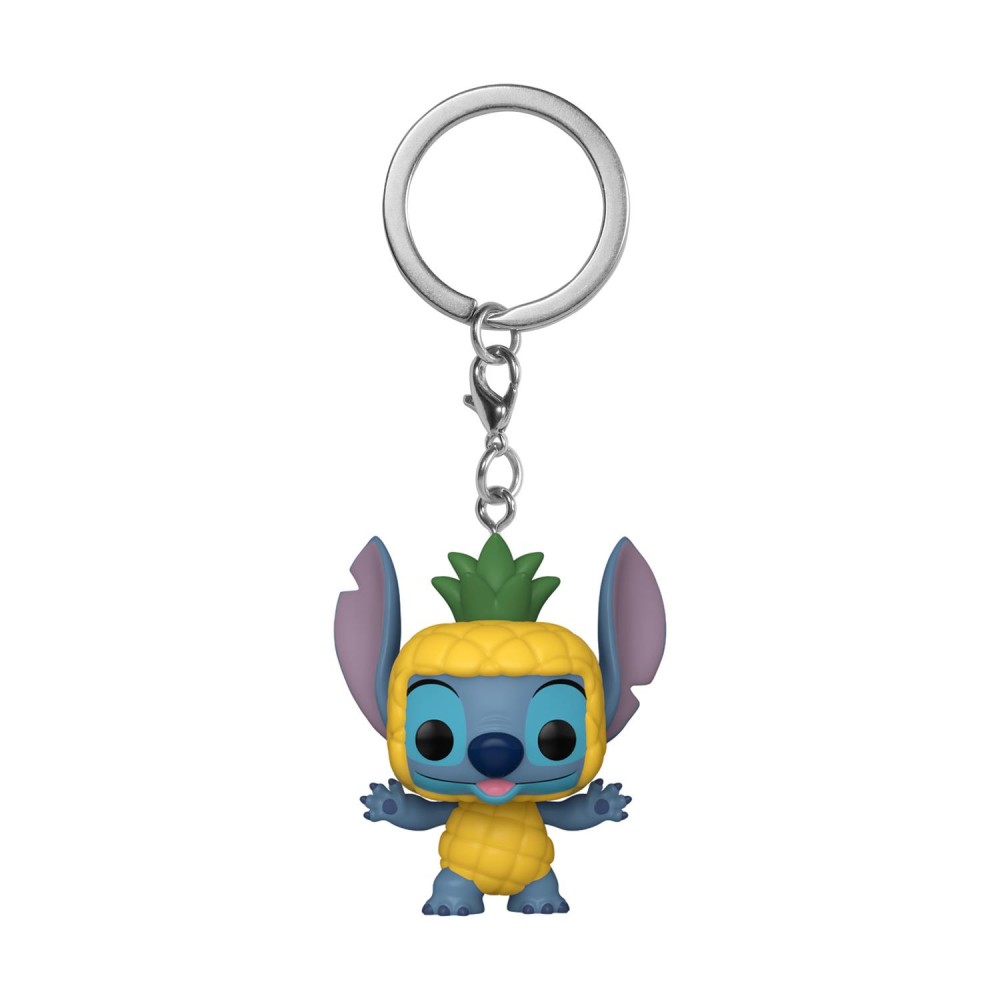 Funko Pocket Pop! Disney: Lilo &amp; Stitch - Stitch As Pineapple Vinyl Figure Keychain