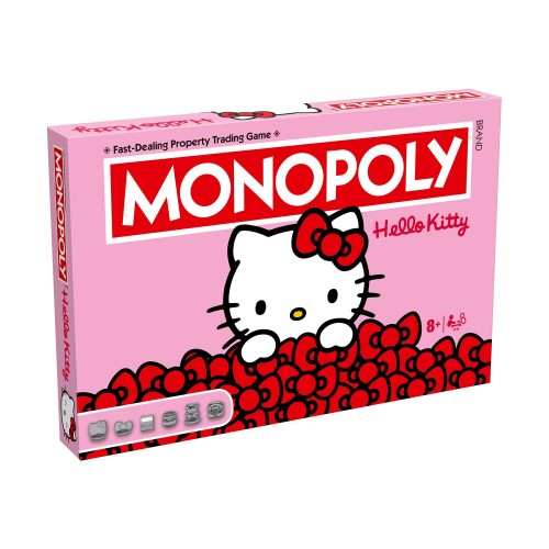 Winning Moves: Monopoly - Hello Kitty Board Game (English Language) (WM04863-EN1)