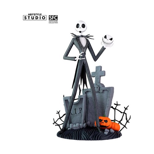 Abysse Disney: The Nightmare Before Christmas - Jack Skellington Scary Smiling Face Statue (20cm) (ABYFIG133)