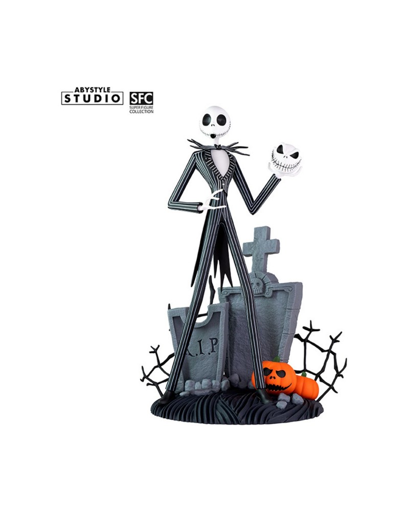 Abysse Disney: The Nightmare Before Christmas - Jack Skellington Scary Smiling Face Statue (20cm) (ABYFIG133)