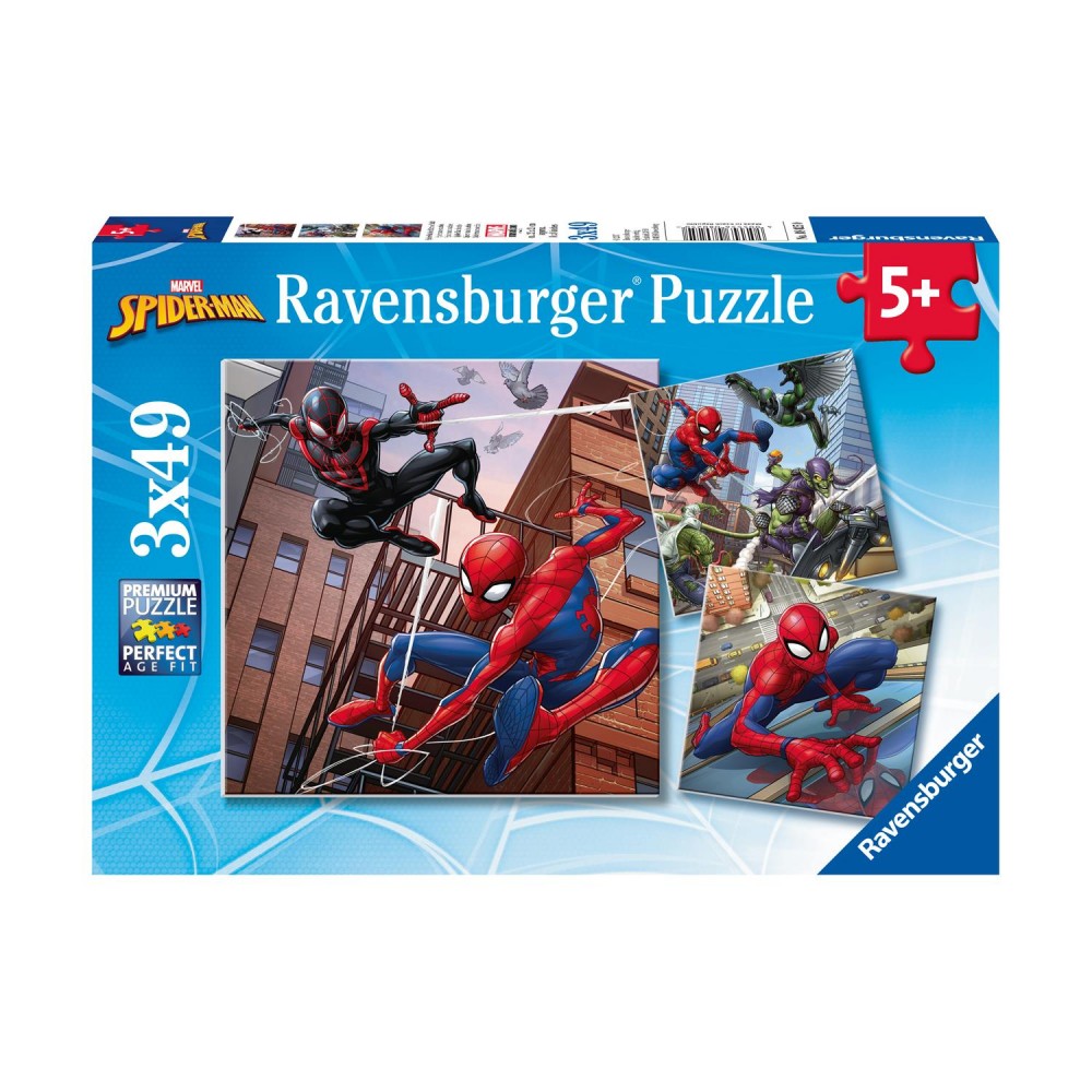 Ravensburger Puzzle: Spiderman (3x49pcs) (8025)