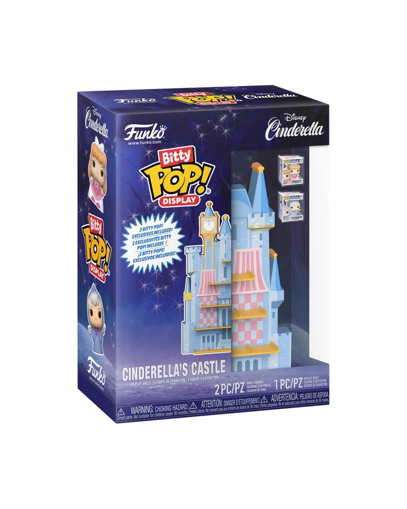 Funko Bitty Pop! Display: Cinderella - Cinderella's Castle Vinyl Figures