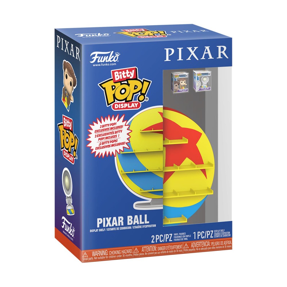 Funko Bitty Pop! Display: Pixar - Pixar Ball Vinyl Figures