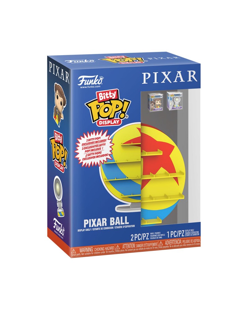 Funko Bitty Pop! Display: Pixar - Pixar Ball Vinyl Figures