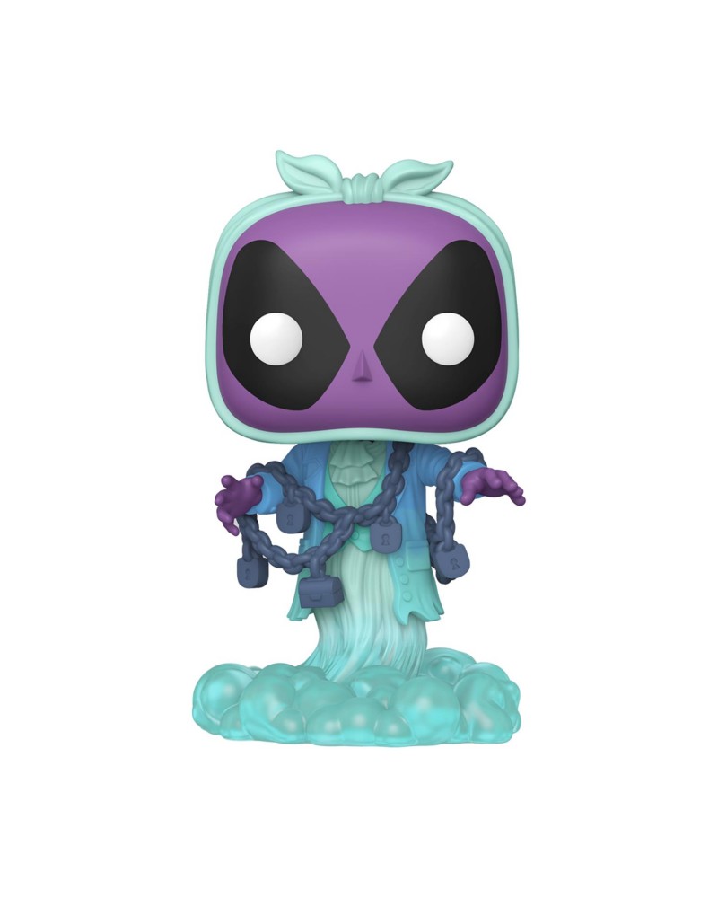 Funko Pop! Plus: Deadpool - Deadpool as Jacob Marley #1494 Bobble-Head Vinyl Figure