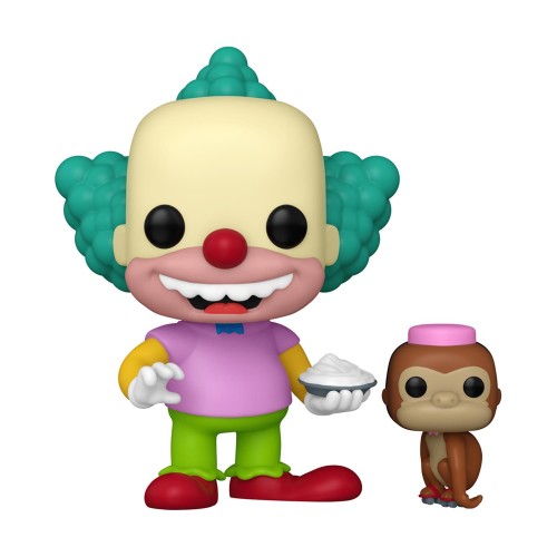 Funko Pop! Television: The Simpsons - Krusty with Mr.Teeny​ #1741 Vinyl Figures