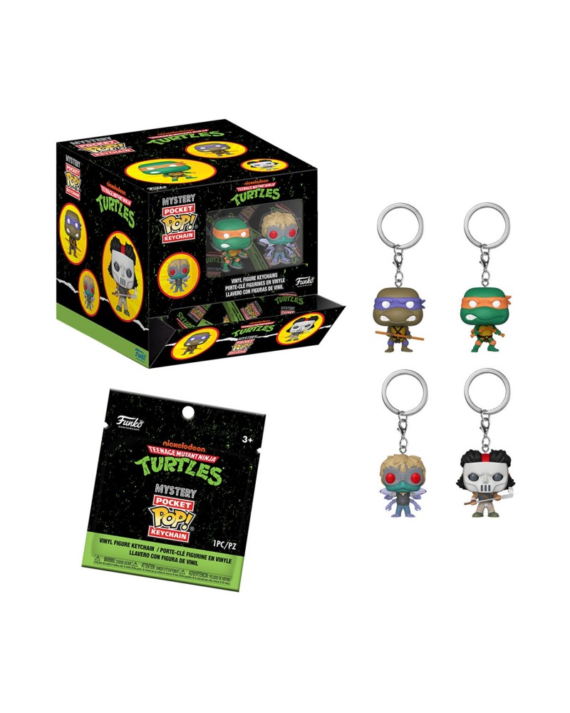 Funko Pocket Pop!: Teenage Mutant Ninja Turtles (Blind Bag/Random) Vinyl Figure Keychains