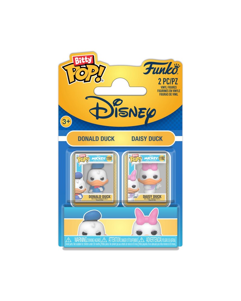 Funko Bitty Pop! 2-pack: Disney - Donald &amp; Daisy Vinyl Figures