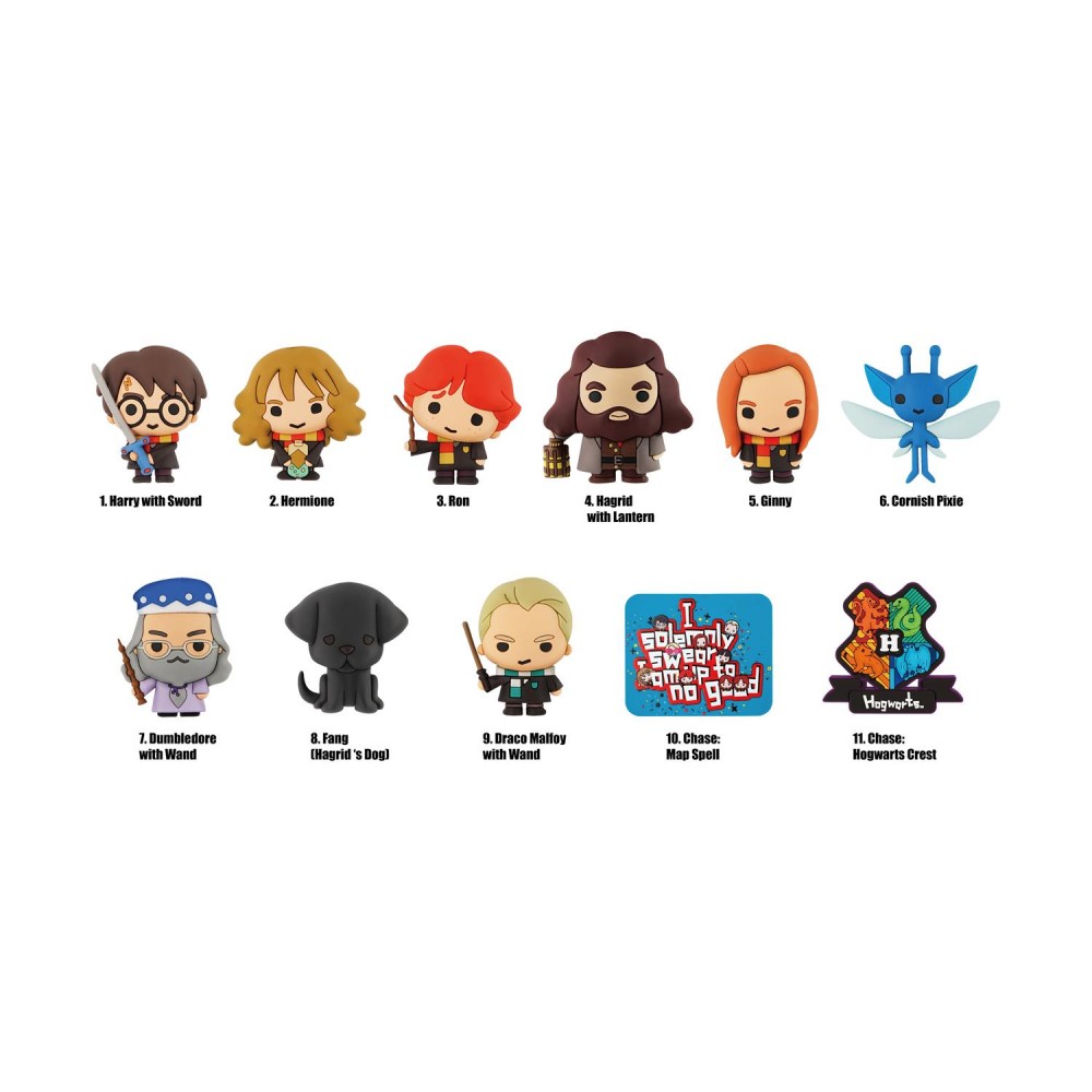 Monogram: Harry Potter (Blind Bag/Random) 3D Foam Bag Clips Figures