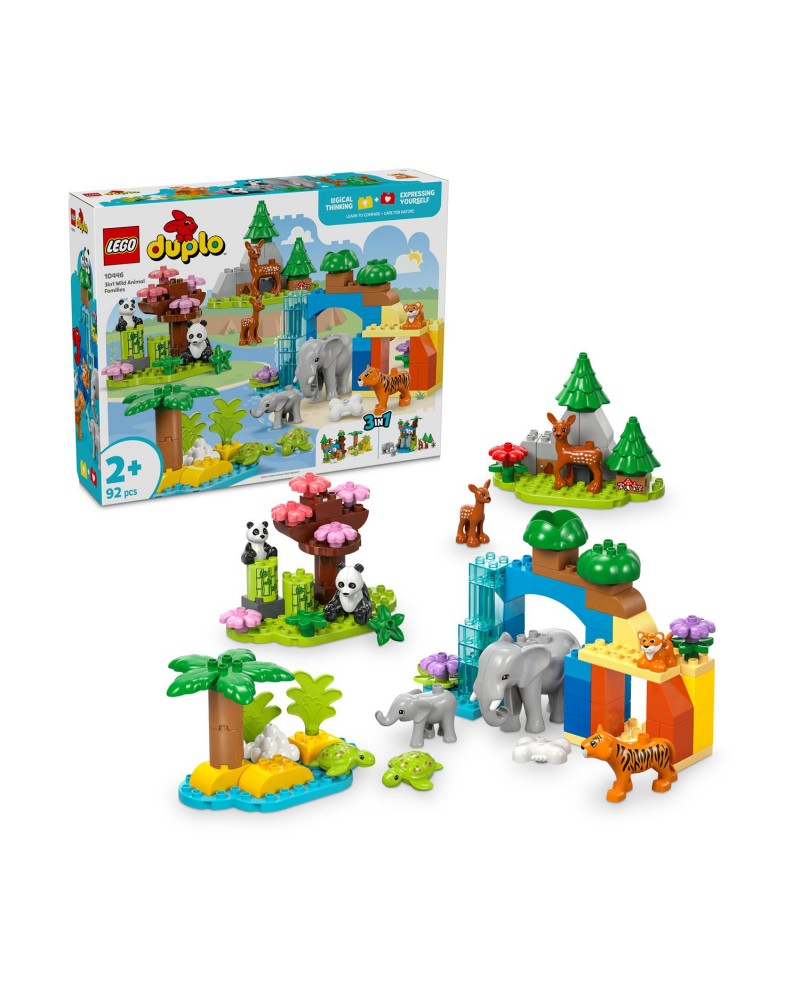 LEGO® DUPLO® Town:  3in1 Wild Animal Families (10446)