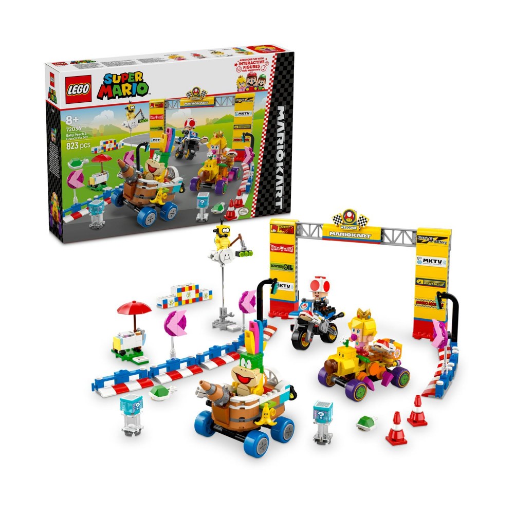 LEGO® Super Mario™: Mario Kart™ – Baby Peach &amp; Grand Prix Set (72036)
